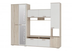 Гостиная Лукас (Сонома/Белый) в Нытве - nytva.mebel24.online | фото 2