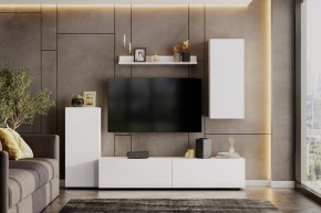 Гостиная МГС 10 (Белый текстурный) в Нытве - nytva.mebel24.online | фото 1