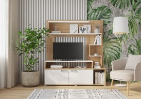 Гостиная Ника (Крафт золотой-белый) в Нытве - nytva.mebel24.online | фото 3