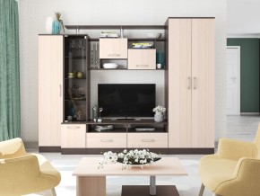 Гостиная Оскар-5 венге/дуб молочный в Нытве - nytva.mebel24.online | фото 1