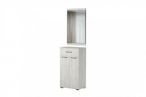 ИТАЛИЯ Зеркало 600/Тумба Комби ТК 600 (дуб крафт белый) в Нытве - nytva.mebel24.online | фото 1