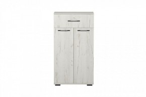 ИТАЛИЯ Зеркало 600/Тумба Комби ТК 600 (дуб крафт белый) в Нытве - nytva.mebel24.online | фото 3