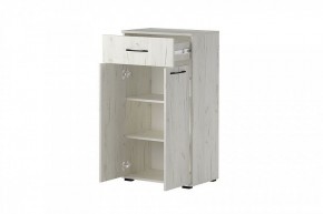 ИТАЛИЯ Зеркало 600/Тумба Комби ТК 600 (дуб крафт белый) в Нытве - nytva.mebel24.online | фото 4