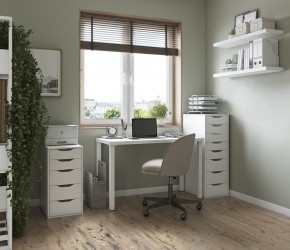 Комод Ингар белый с пятью выдвижными ящиками в Нытве - nytva.mebel24.online | фото 4