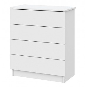 Комод КМ 1 (Серия 2) Белый текстурный в Нытве - nytva.mebel24.online | фото 3