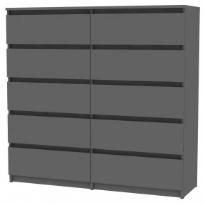 Комод Malta light K154 (Графит) в Нытве - nytva.mebel24.online | фото