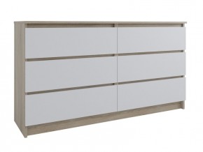 Комод МОРИ МК 1380.6 (Дуб Сонома/Белый) в Нытве - nytva.mebel24.online | фото 1