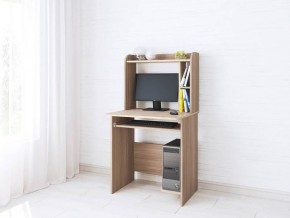 Компьютерный стол Грета-1 ясень шимо/дуб сонома в Нытве - nytva.mebel24.online | фото