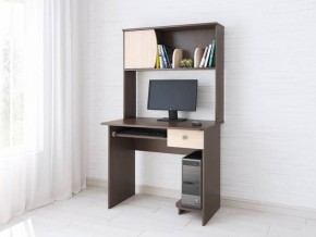 Компьютерный стол Грета-4 венге/дуб молочный в Нытве - nytva.mebel24.online | фото