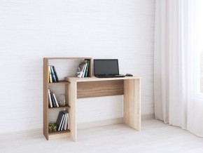 Компьютерный стол Квартет-2 Дуб сонома/Ясень шимо в Нытве - nytva.mebel24.online | фото