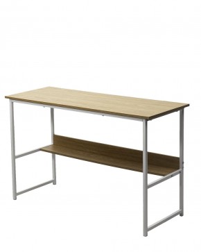 Компьютерный стол LUCIA H475 Дуб натуральный / белый каркас M-city в Нытве - nytva.mebel24.online | фото 2