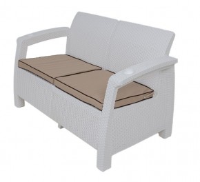 Комплект уличной мебели Yalta Premium Terrace Set (Ялта) белый (+подушки под спину) в Нытве - nytva.mebel24.online | фото 2