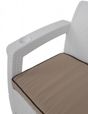 Комплект уличной мебели Yalta Premium Terrace Set (Ялта) белый (+подушки под спину) в Нытве - nytva.mebel24.online | фото 5
