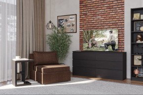 Кресло для отдыха Йоки коричневое, ткань рогожка в Нытве - nytva.mebel24.online | фото 4