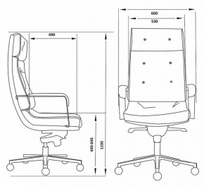 Кресло для руководителя Бюрократ Dao/Black в Нытве - nytva.mebel24.online | фото 5