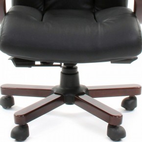 Кресло для руководителя Chairman 421 черный/орех темный, черный в Нытве - nytva.mebel24.online | фото 4