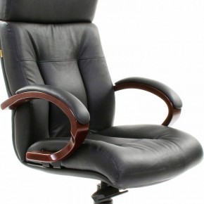 Кресло для руководителя Chairman 421 черный/орех темный, черный в Нытве - nytva.mebel24.online | фото 6