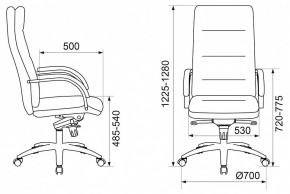 Кресло для руководителя T-9927SL/CHOKOLATE в Нытве - nytva.mebel24.online | фото 6