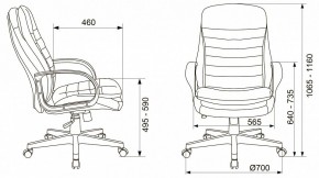 Кресло для руководителя T-9950PL в Нытве - nytva.mebel24.online | фото 11