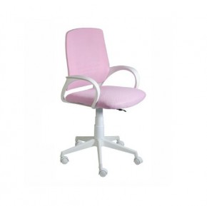 Кресло Ирис White сетка/ткань розовая в Нытве - nytva.mebel24.online | фото