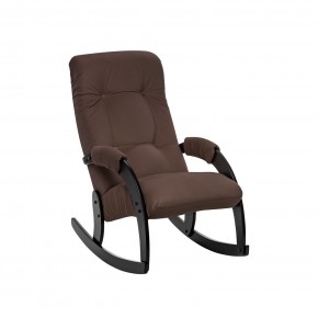 Кресло-качалка Модель 67 Венге, ткань V 26 в Нытве - nytva.mebel24.online | фото 1