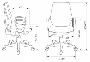 Кресло компьютерное CH-545/418-Black в Нытве - nytva.mebel24.online | фото 6