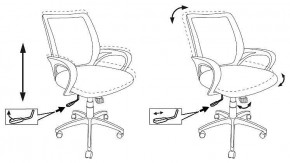 Кресло компьютерное CH-695N/SL/OR/BLACK в Нытве - nytva.mebel24.online | фото 4