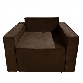 Кресло-кровать Принц КК1-ВК (велюр коричневый) в Нытве - nytva.mebel24.online | фото