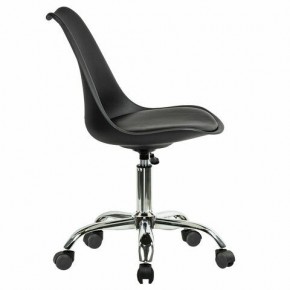 Кресло стул BRABIX "Eames MG-310 CH", хром, пластик черный, экокожа черная, 532925 в Нытве - nytva.mebel24.online | фото 3