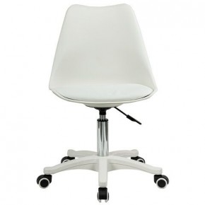 Кресло стул BRABIX "Eames MG-310 PL", пластик белый, экокожа белая, 532926 в Нытве - nytva.mebel24.online | фото 1