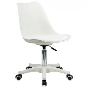 Кресло стул BRABIX "Eames MG-310 PL", пластик белый, экокожа белая, 532926 в Нытве - nytva.mebel24.online | фото 2