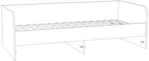 Кровать 900х2000 "Банни" НМ 041.38 с основанием (Бисквит) в Нытве - nytva.mebel24.online | фото 4