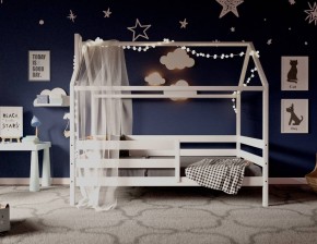 Кровать-домик 80*160 Белый в Нытве - nytva.mebel24.online | фото 2