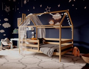 Кровать-домик 80*190 без покраски в Нытве - nytva.mebel24.online | фото 3