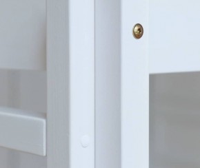 Кровать-домик двухъярусная 80*160 Белый в Нытве - nytva.mebel24.online | фото 3