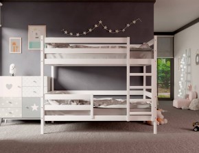 Кровать двухъярусная без крыши 80*190 Белый в Нытве - nytva.mebel24.online | фото 2