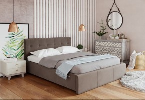 Кровать Изабелла с латами Newtone cacao 1600x2000 в Нытве - nytva.mebel24.online | фото 2