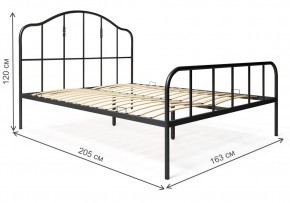 Кровать Милена 160х200 черная в Нытве - nytva.mebel24.online | фото 2