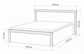 Кровать полутораспальная Нобиле Кр-140 в Нытве - nytva.mebel24.online | фото 3