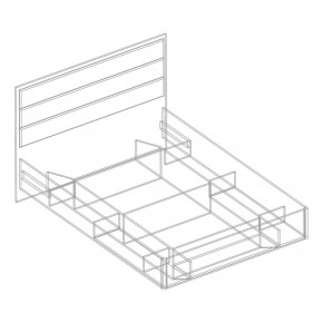 Кровать "Милана" с мягкой спинкой БЕЗ основания 1200х2000 в Нытве - nytva.mebel24.online | фото 4