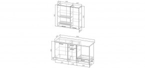 Кухонный гарнитур Антик 1600 h950 (Стол. 26мм) в Нытве - nytva.mebel24.online | фото 2