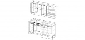 Кухонный гарнитур Антик 1800 (Стол. 26мм) в Нытве - nytva.mebel24.online | фото 2