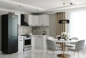 Кухонный гарнитур Белый Глянец 2000*1200 (Стол. 38мм) в Нытве - nytva.mebel24.online | фото 1