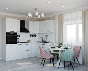 Кухонный гарнитур Белый Глянец 2400*1600 (Стол. 26мм) в Нытве - nytva.mebel24.online | фото