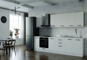 Кухонный гарнитур Белый Глянец 2800 (Стол. 26мм) в Нытве - nytva.mebel24.online | фото 1