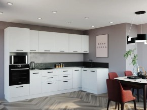 Кухонный гарнитур Белый Глянец 3200*1400 (Стол. 38мм) в Нытве - nytva.mebel24.online | фото