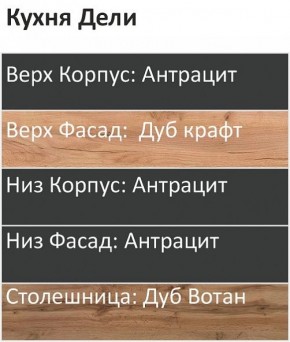 Кухонный гарнитур Дели 1000 (Стол. 26мм) в Нытве - nytva.mebel24.online | фото 3