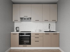 Кухонный гарнитур Каппучино 2400 h950 (Стол. 26мм) в Нытве - nytva.mebel24.online | фото