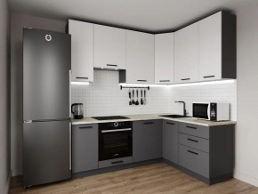 Кухонный гарнитур Меренга 2200*1600 h950 (Стол. 38мм) в Нытве - nytva.mebel24.online | фото