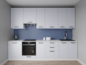 Кухонный гарнитур Смоки 2400 h950 (Стол. 26мм) в Нытве - nytva.mebel24.online | фото